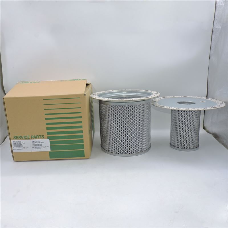 Separatore aria olio 02250100-756 0220100-755  