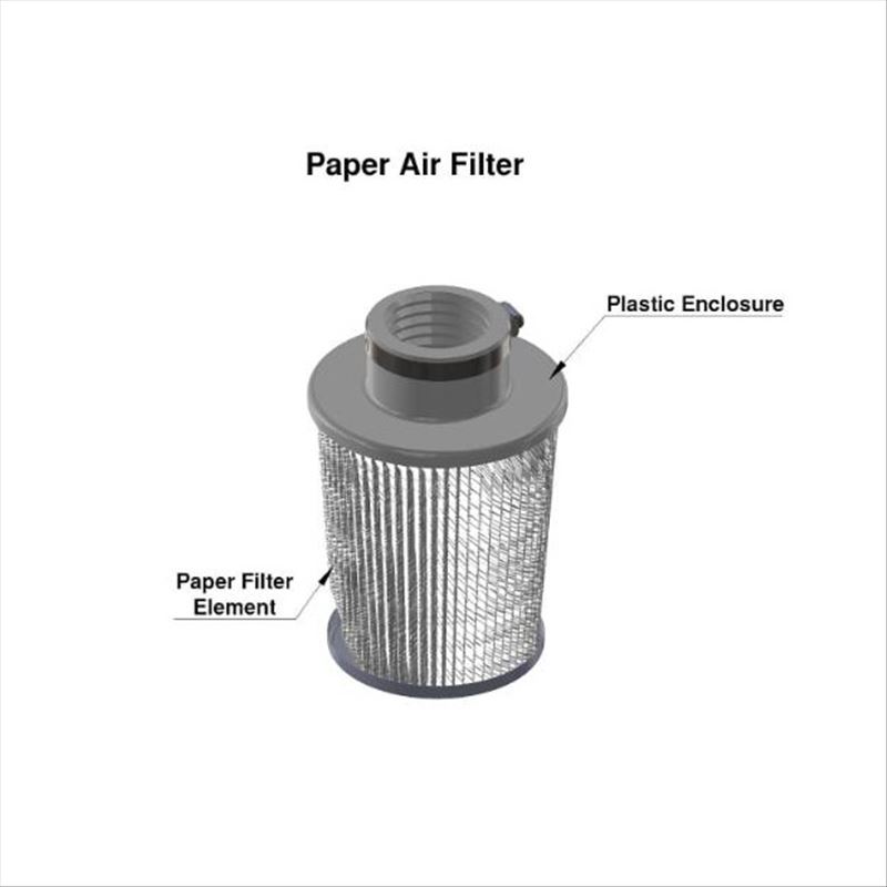 Filtro dell'aria in carta