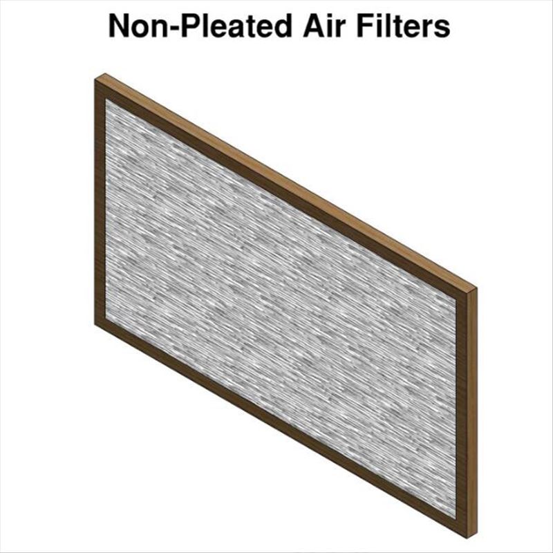 Filtro dell'aria non pieghettato