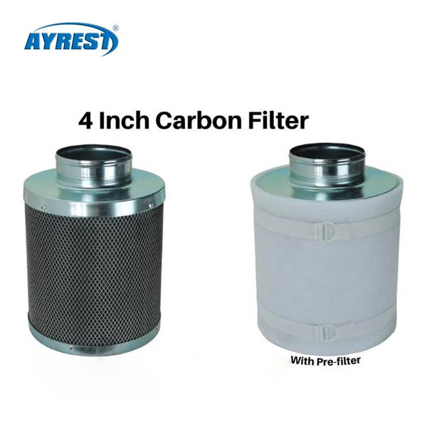 Filtro al carbone da 4 pollici