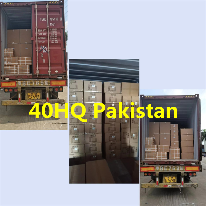 40HQ è stato spedito a KARACHI Pakistan