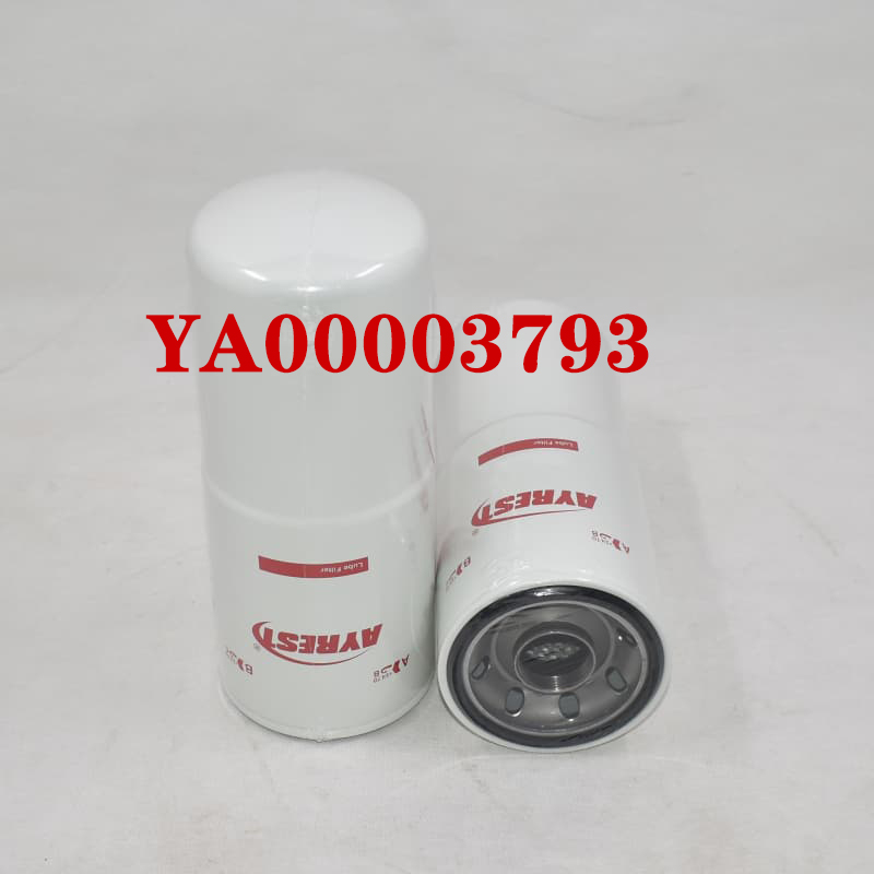 YA00003793 Hitachi Oil Filter with dimensions