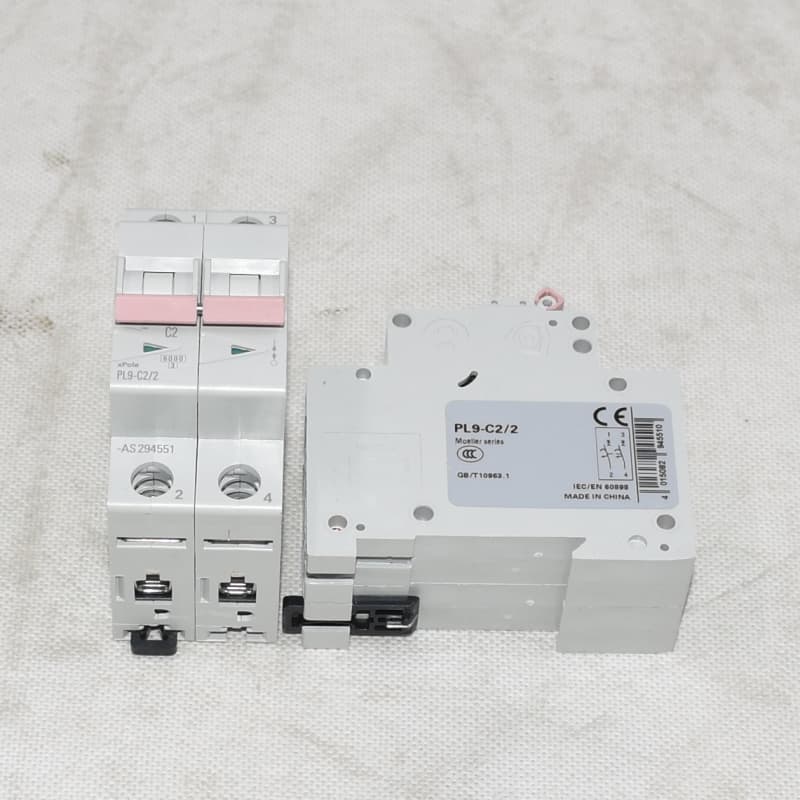 2A 2P C Miniature Circuit Breaker PL9-C2/2 product photo