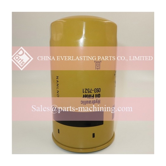 filtro idraulico per escavatore 093-7521 per caterpillar