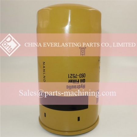 filtro idraulico per escavatore 093-7521 per caterpillar