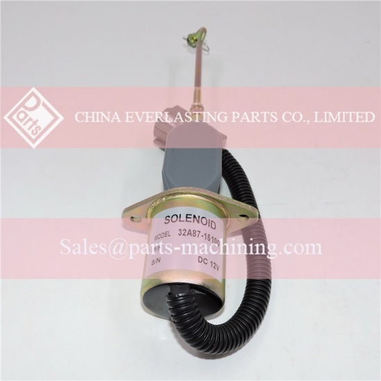 solenoide di arresto 32A87-15100 per motore mitsubishi S4Q S4S S6S