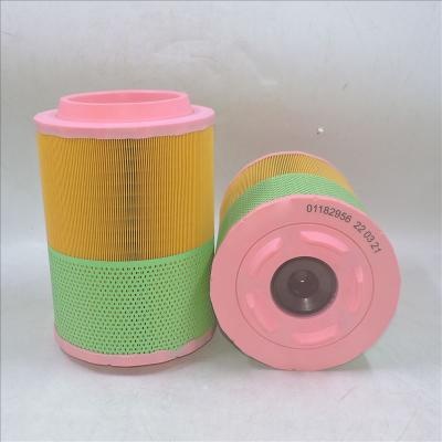 Filtro aria compressore a vite ATLAS COPCO 01182956 A-6711 K36A076
