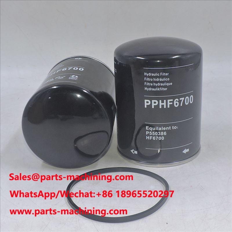 Filtro idraulico di sollevamento braccio TEREX HF6700,P550386,BT287-3,H217W
