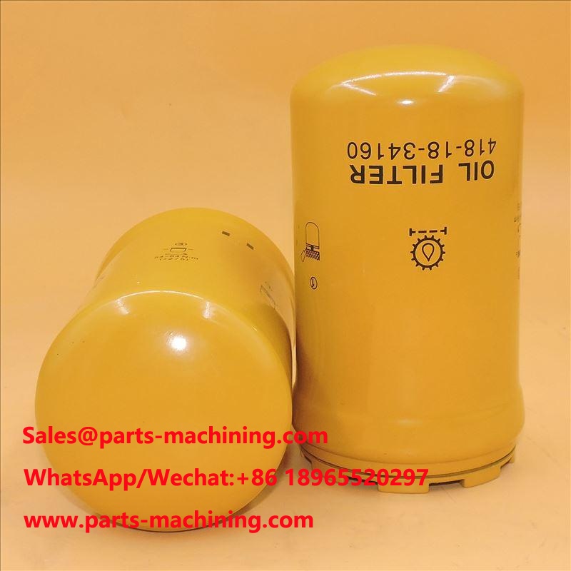 Filtro idraulico 418-18-34160 P502622 418-183-4161 dei caricatori di Komatsu
