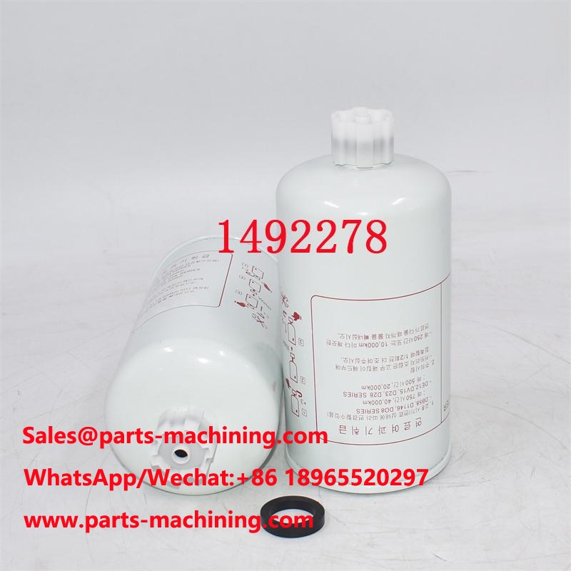 1492278 Filtro carburante 1492200 Parti del generatore