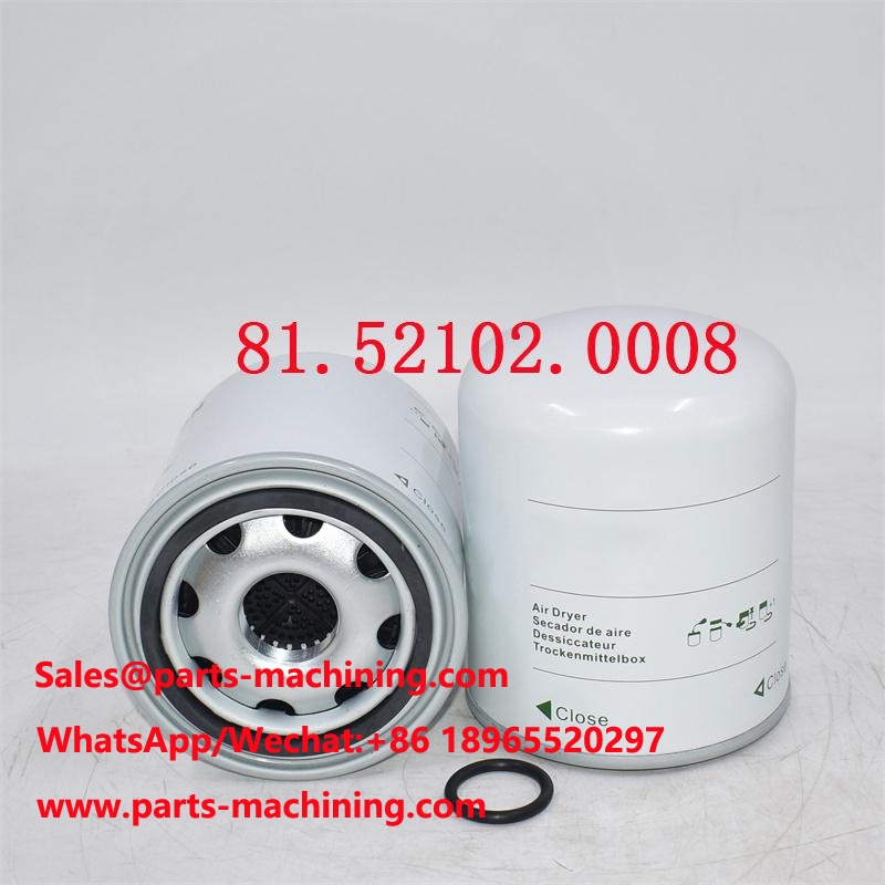 81.52102.0008 Filtro essiccatore aria 81.52102.0009 Parti per camion