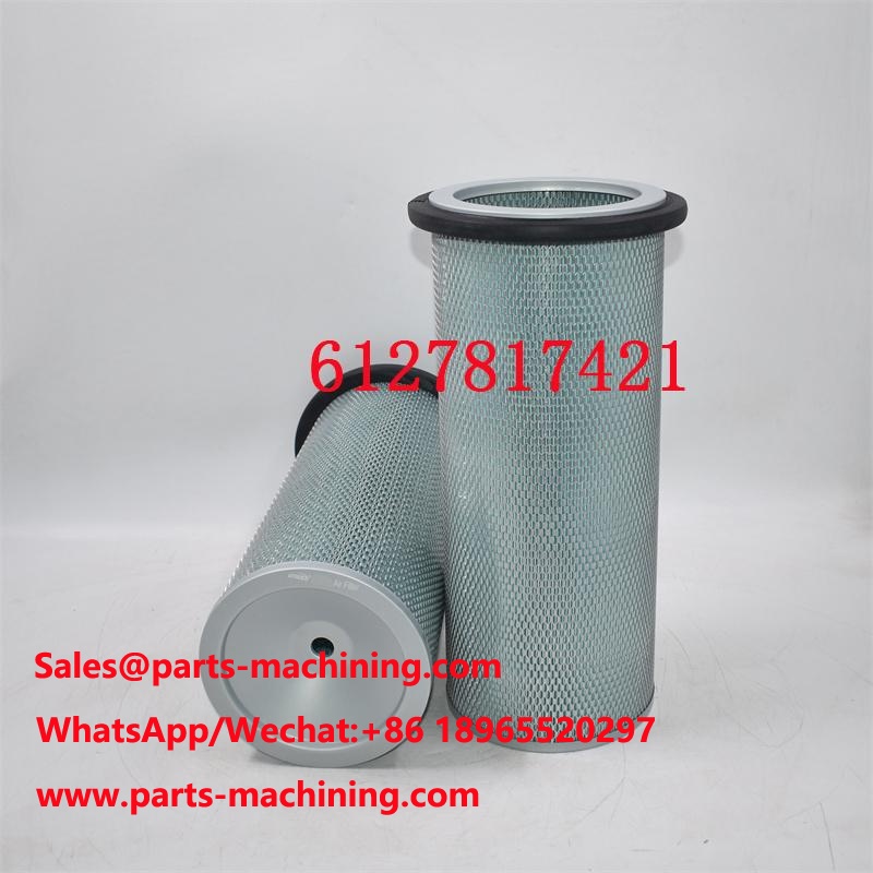 6127817421 Filtro dell'aria 6127-81-7421 Parti della lama apripista