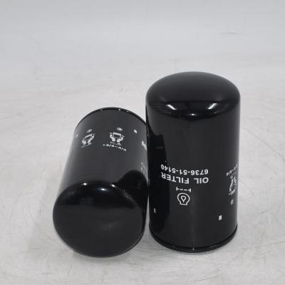 Filtro dell'olio 6736-51-5140 LF3921 per bulldozer