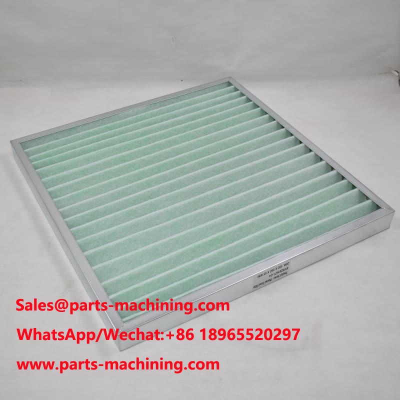 Filtro a pannello plissettato ad alta efficienza 592x592x45 G4